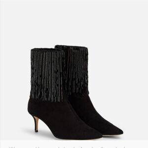 NWOT Christopher Kane Embroidered Ankle Boot.